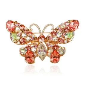 New Design Fashion Flower Metal Brooch